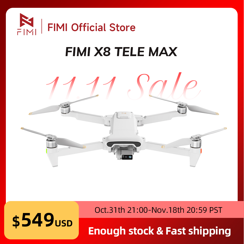 Camera Gimbal Stabilizer 3 Axis Dslr - FIMI X8 Tele Max New Drone