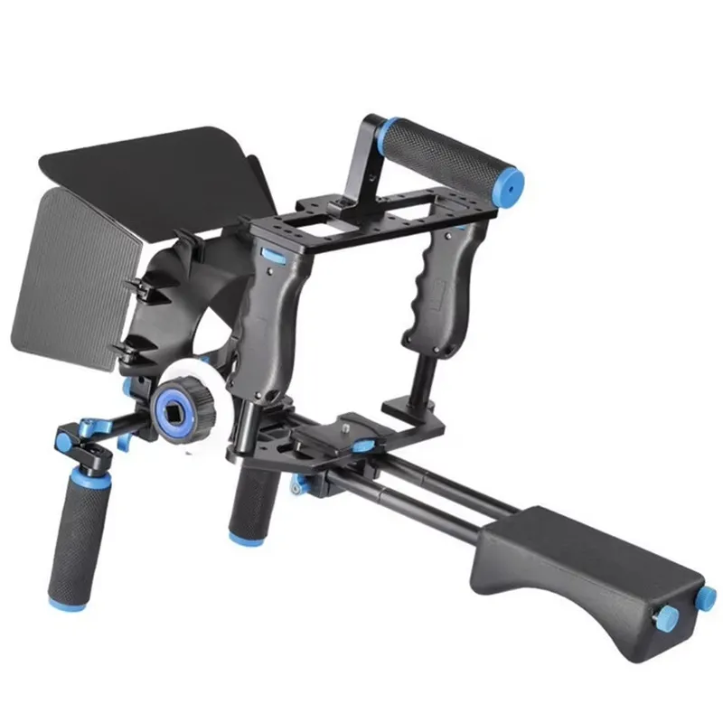 Camera Shoulder Rig Kit - Professional Video Rig Shoulder Camera Stabilizer