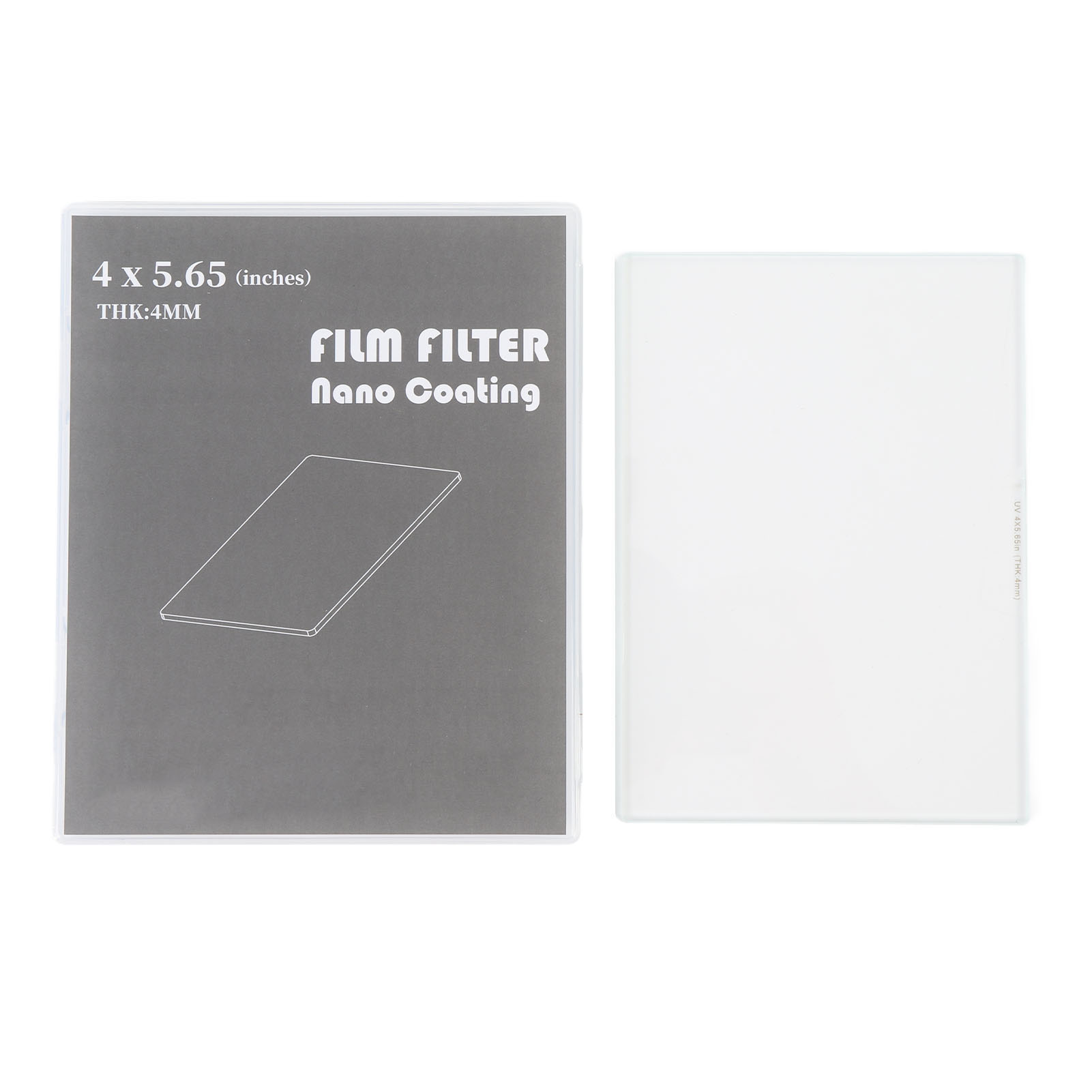 Matte Box 4X5.65 - UV Filter Tight Fit 4x5.65 Inch