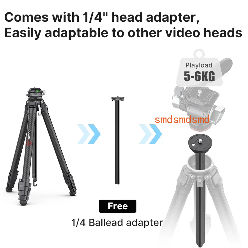 Video Head Tripod Carbon Fiber - Zero F38 Carbon Fiber Camera Tripod