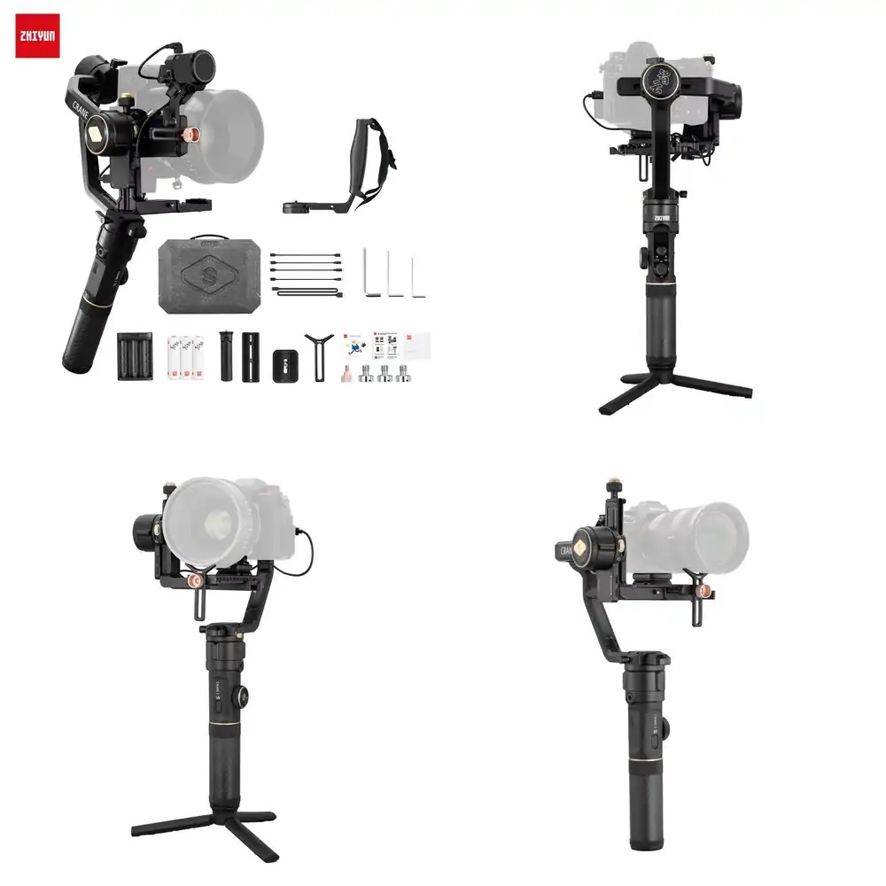 Camera Gimbal Stabilizer 3 Axis Dslr - Zhiyun Crane 2S 3-Axis Handheld Gimbal