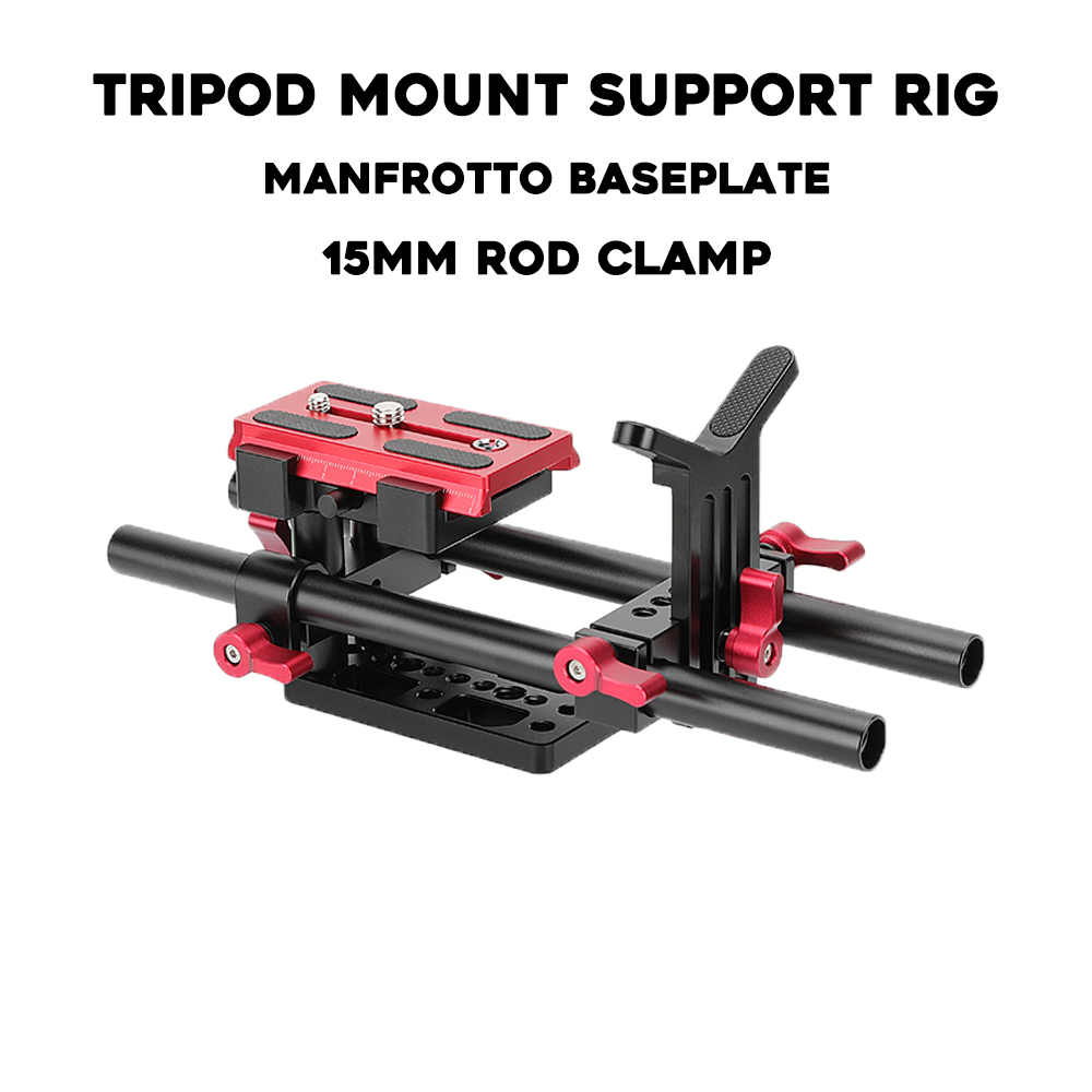 Camera Shoulder Rig Kit - HDRIG Universal Tripod Mount Support Rig