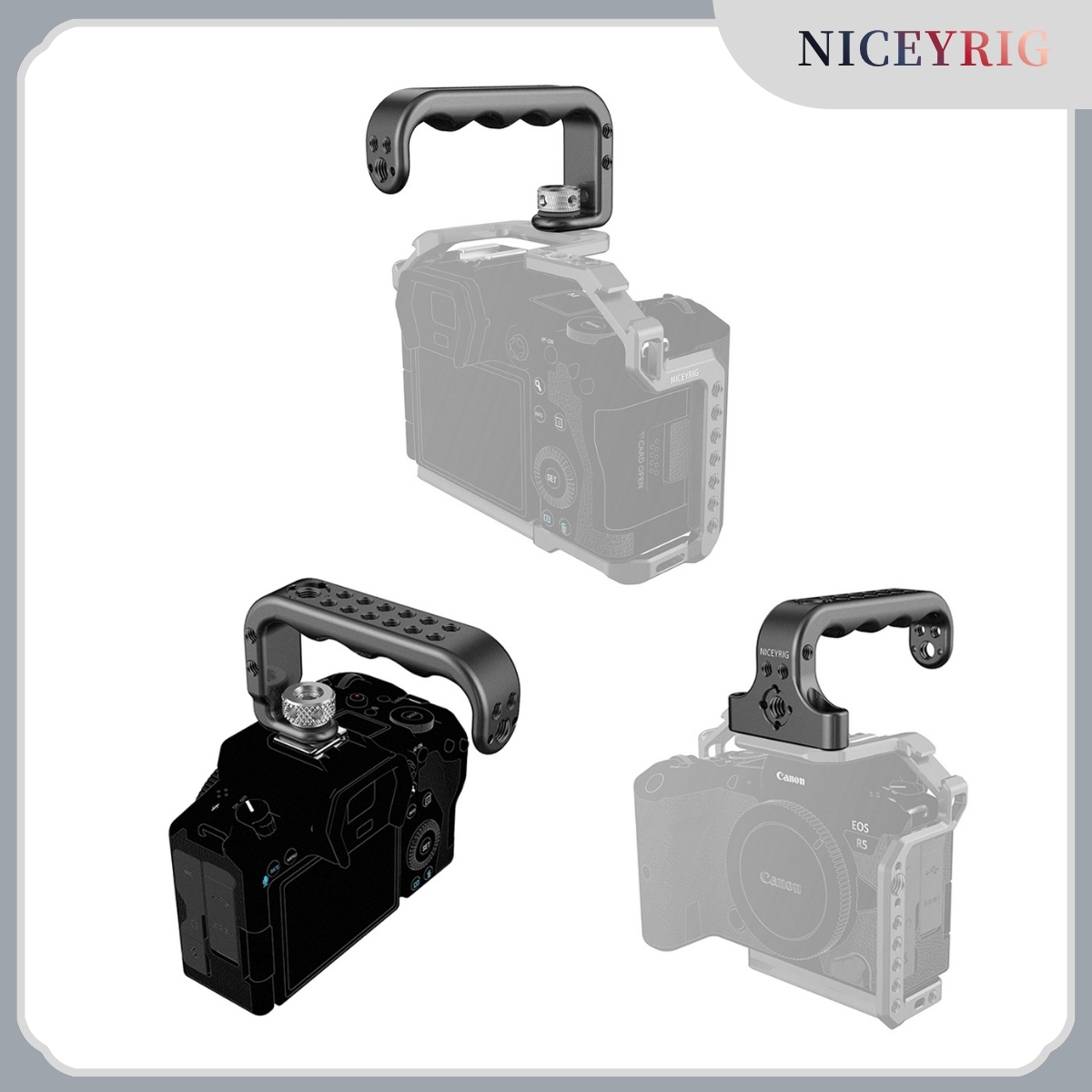 Camera Cage Rig Dslr - NICEYRIG Cold Shoe/Arri Locating/Screws Camera DSLR