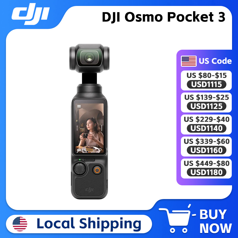 Gimbal Stabilizer For Phone 3 Axis - DJI Osmo Pocket 3 Vlogging Camera