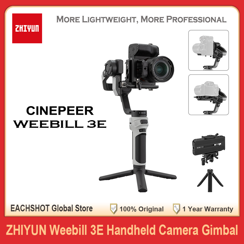 Camera Gimbal Stabilizer 3 Axis Dslr - ZHIYUN CINEPEER Weebill 3E 3-Axis Handheld