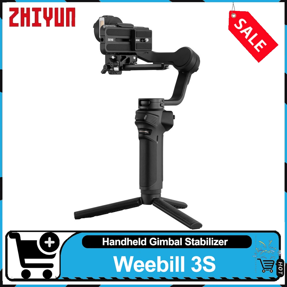 Camera Gimbal Stabilizer 3 Axis Dslr - ZHIYUN WEEBILL 3S Handheld Gimbal Stabilizer