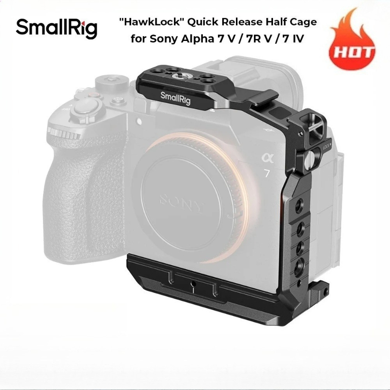 Camera Cage Rig Dslr - SmallRig 6023 HawkLock H38 Half Cage