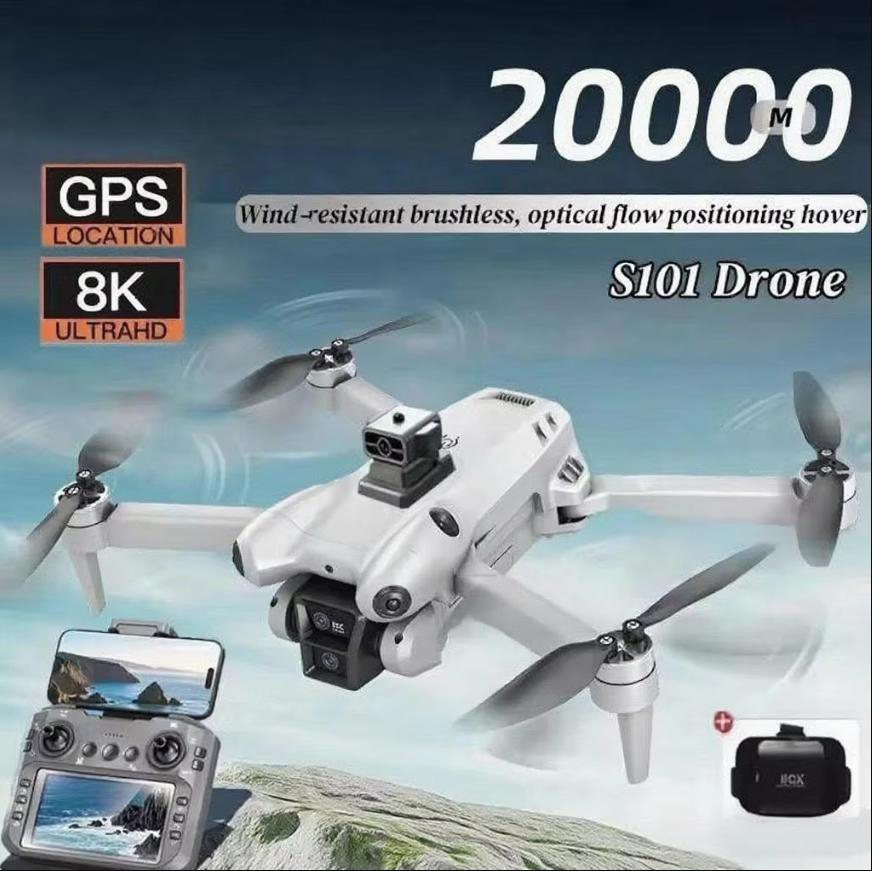 Camera Gimbal Stabilizer 3 Axis Dslr - S101 Drone 8K HD Professinal Dual