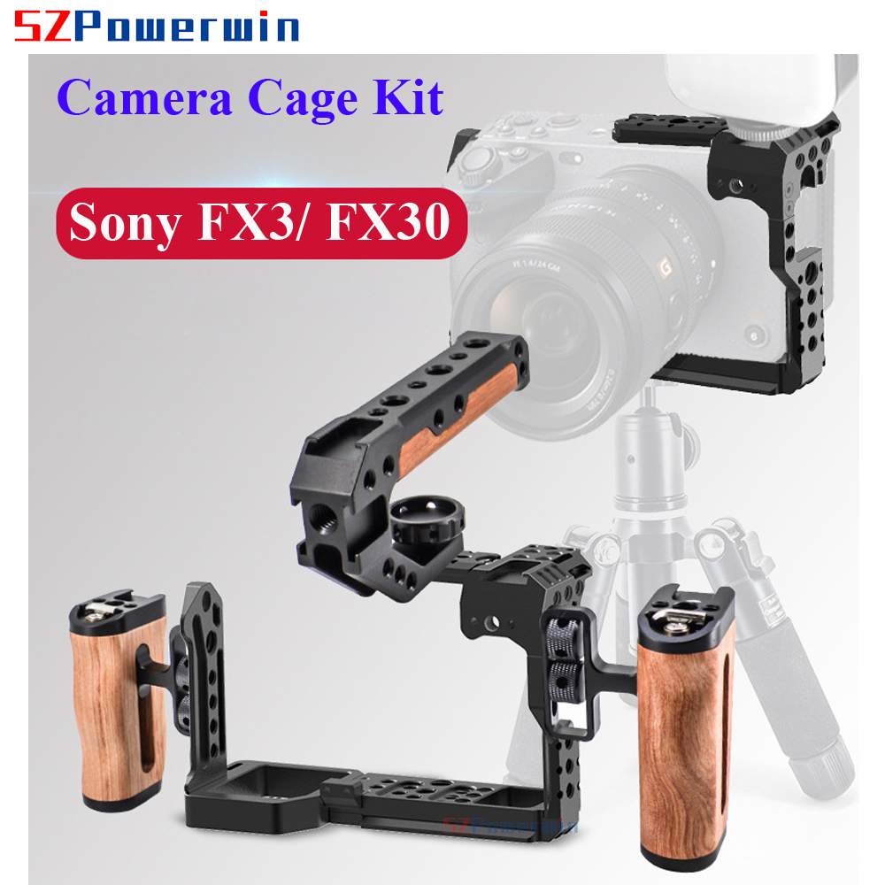 Camera Cage Rig Dslr - Powerwin For Sony FX3 FX30 Camera