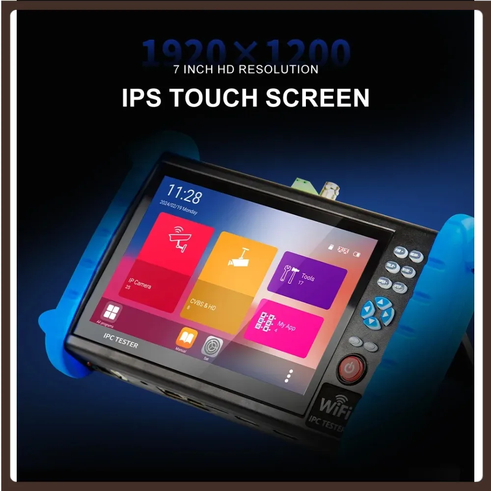 Camera Monitor 7 Inch Hdmi 4K - NOYAFA NF-722 IPC CCTV Tester IP