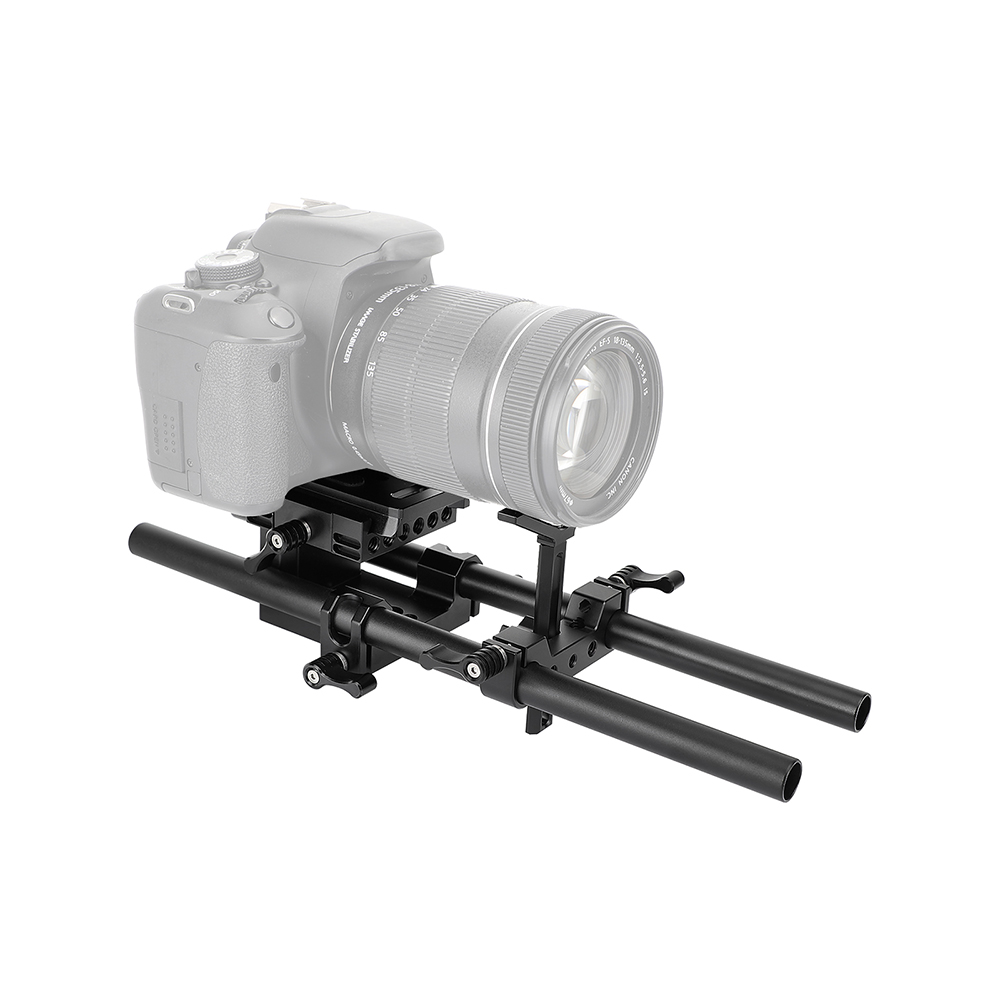 Camera Shoulder Rig Kit - KIMRIG Pro DSLR Shoulder Mount Support