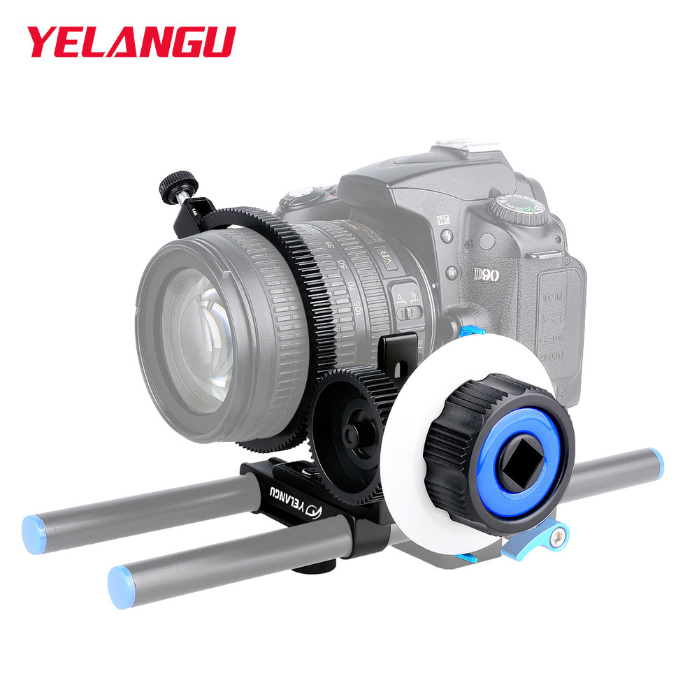 Follow Focus Kit Wireless - YELANGU Portable Mini Follow Focus Quick
