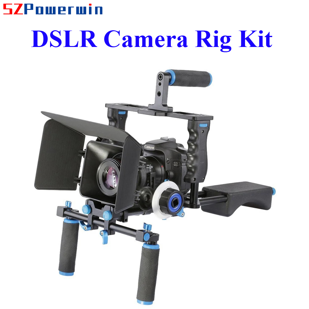 Powerwin DSLR Camera Stabilize - Camera Shoulder Rig Kit recension och pris