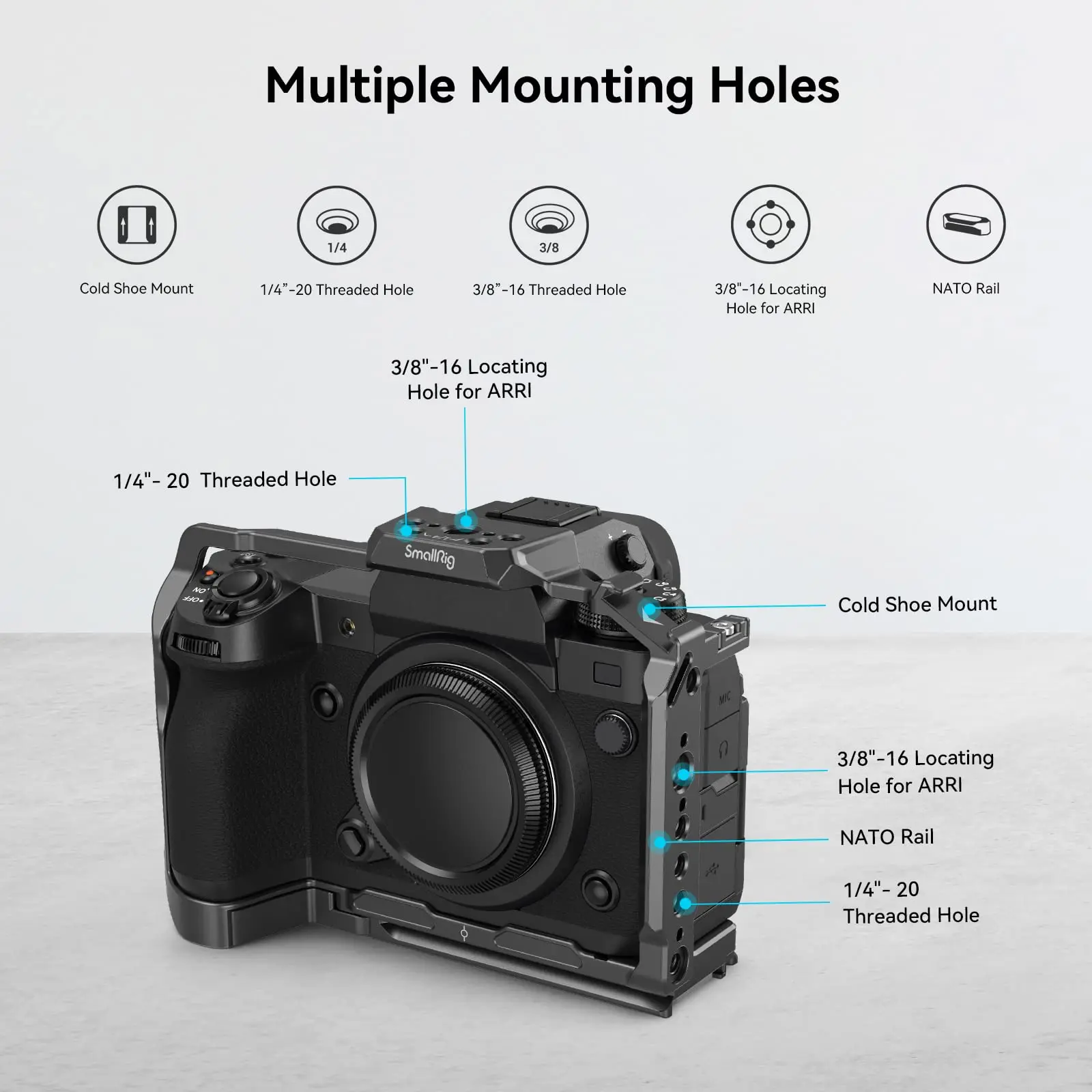 SmallRig 3934 Camera Cage for  - Camera Cage Rig Dslr recension och pris