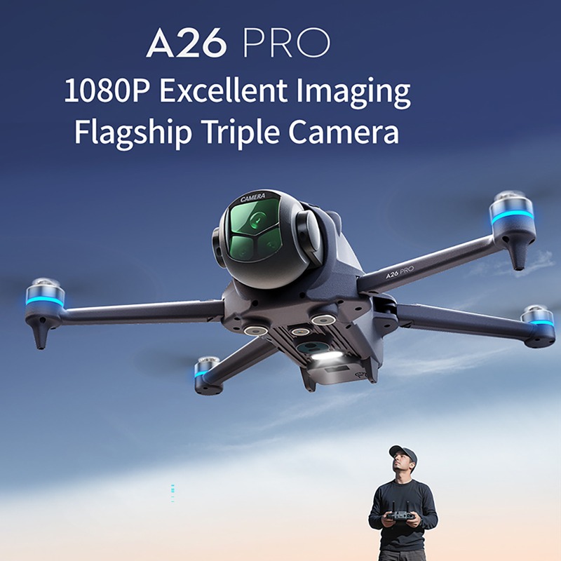 A26 Pro GPS Drone with 4.5-inc - Camera Gimbal Stabilizer 3 Axis Dslr recension och pris
