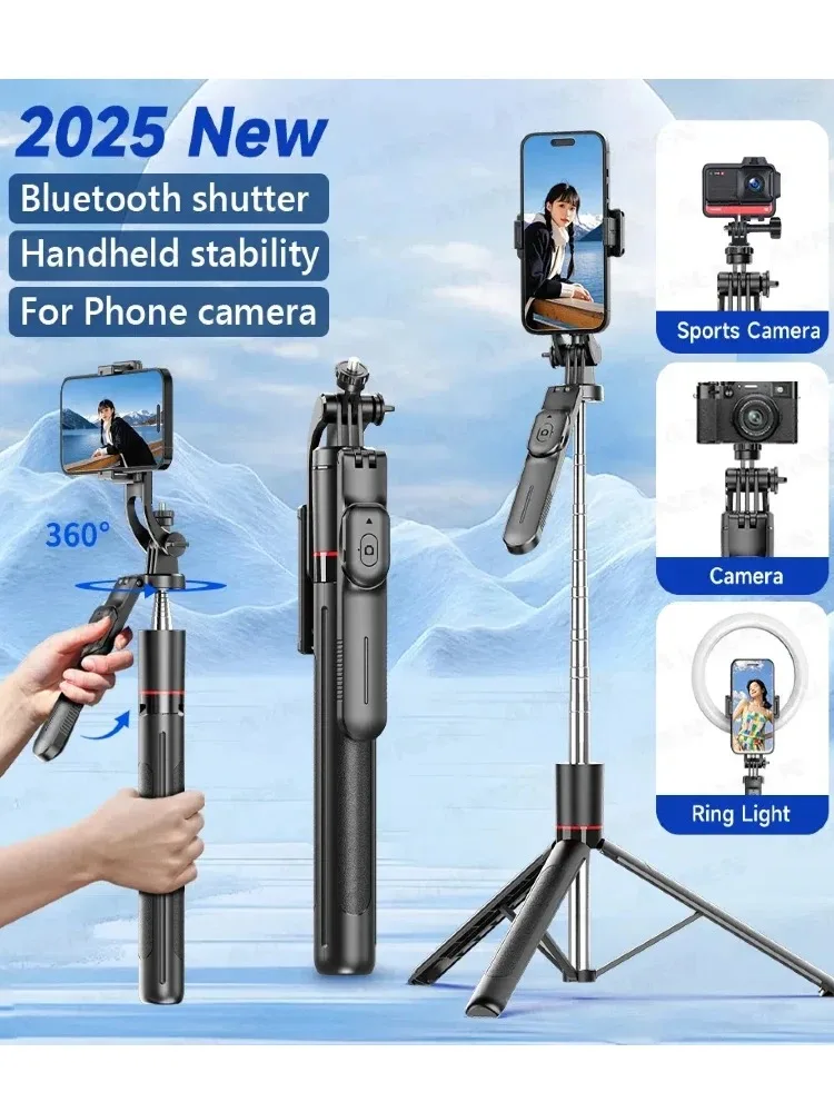 F16 Selfie Stick Tripod with 1 - Video Head Tripod Carbon Fiber recension och pris
