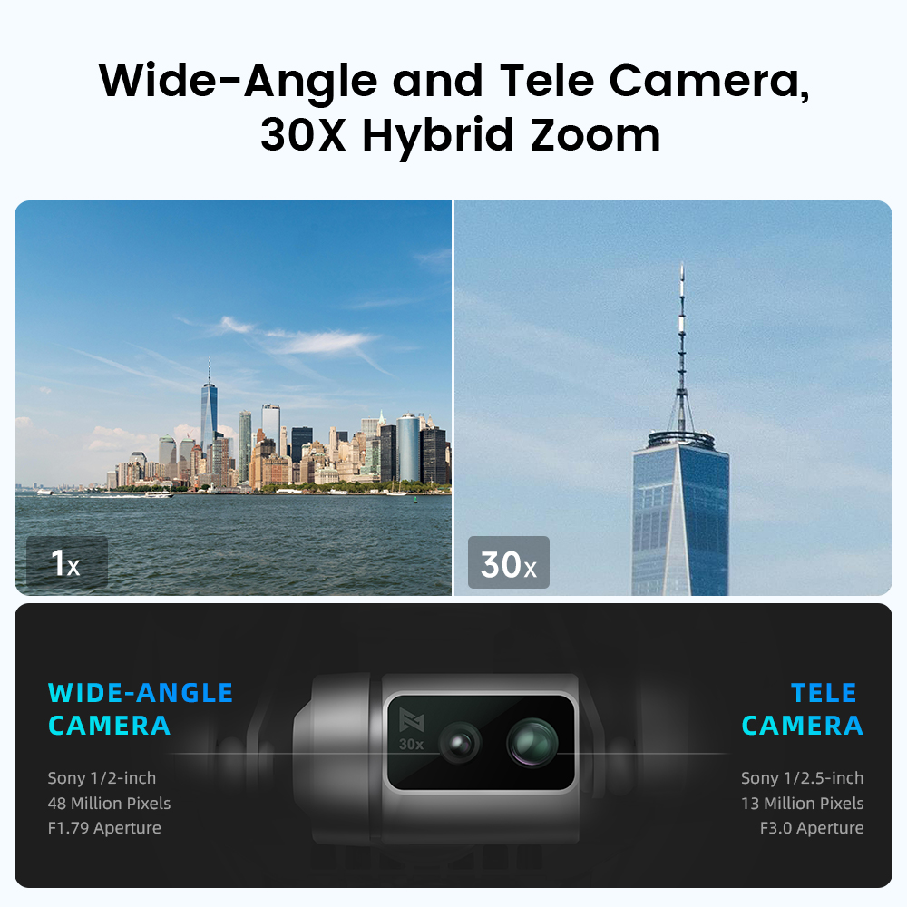 FIMI X8 Tele Max New Drone Wid - Camera Gimbal Stabilizer 3 Axis Dslr recension och pris