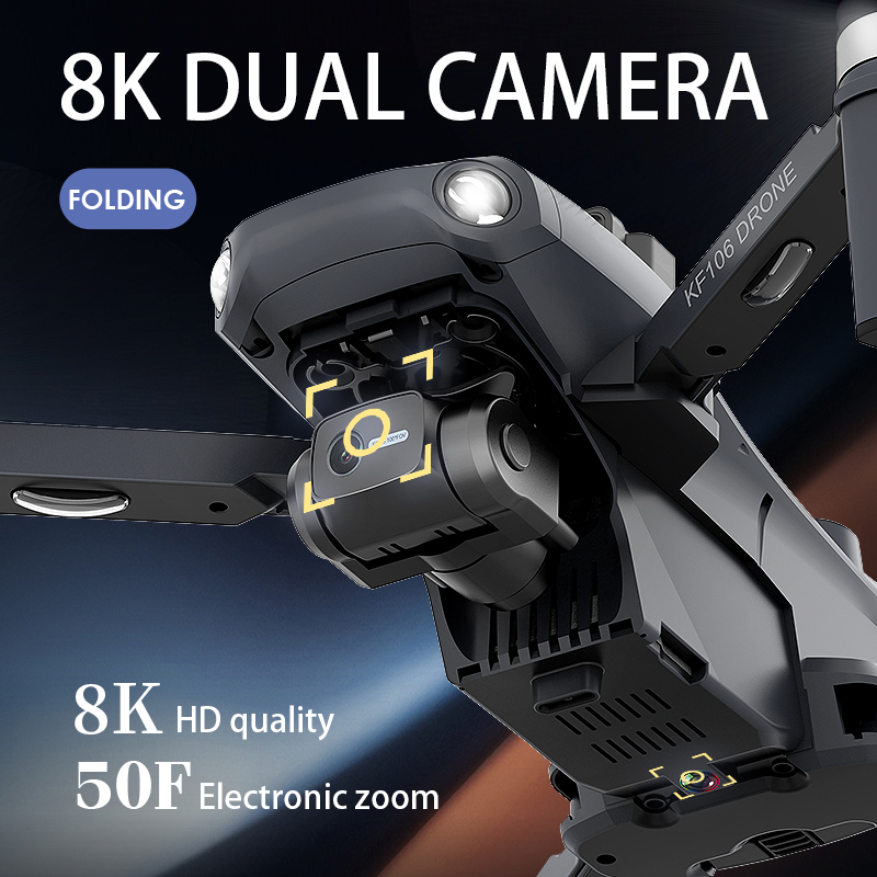 2022 NEW KF106 Max Drone 8K Pr - Camera Gimbal Stabilizer 3 Axis Dslr recension och pris
