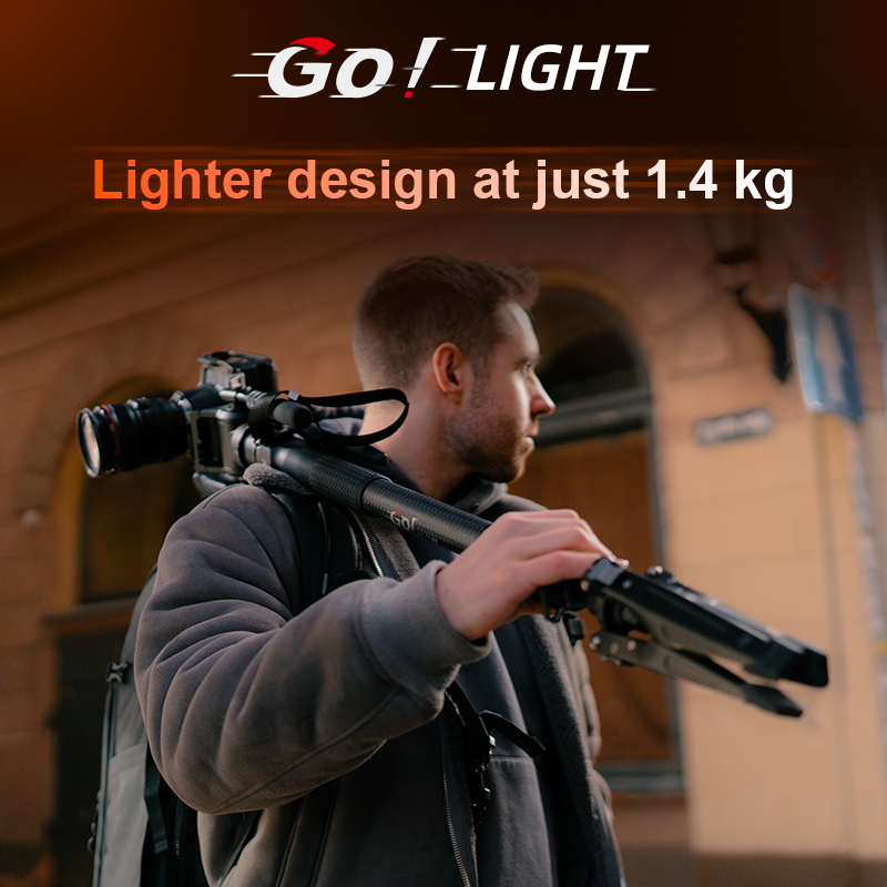 COMAN M1 PRO V5 One Click Lift - Video Head Tripod Carbon Fiber recension och pris