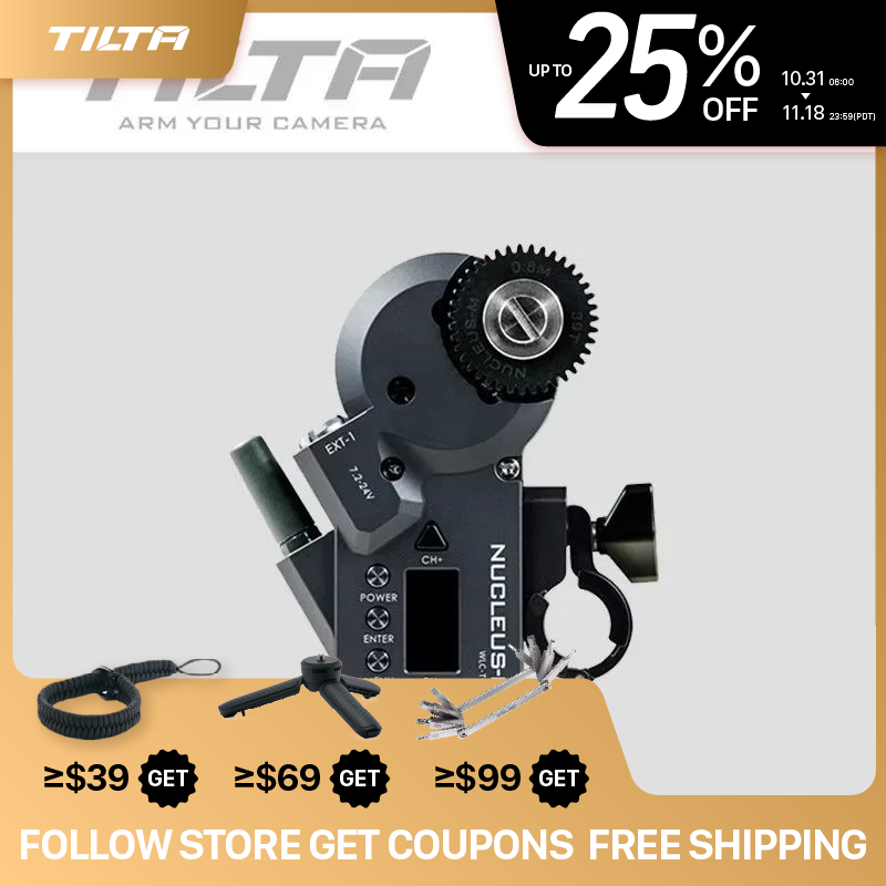 TILTA WLC-T03-M Nucleus-M Sing - Follow Focus Kit Wireless recension och pris