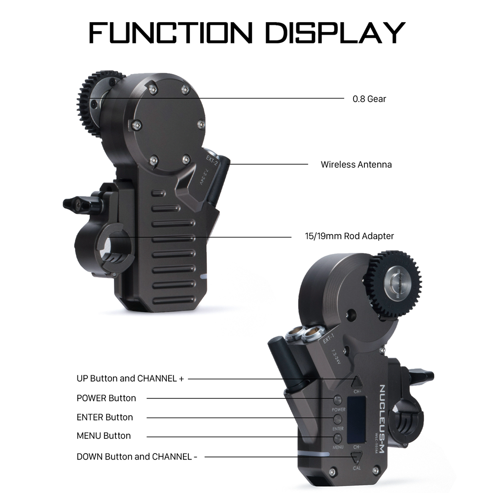 TILTA WLC-T03-M Nucleus-M Sing - Follow Focus Kit Wireless recension och pris