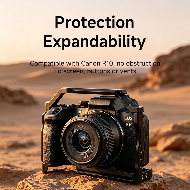 Camera Cage for Canon EOS R10  - Camera Cage Rig Dslr recension och pris