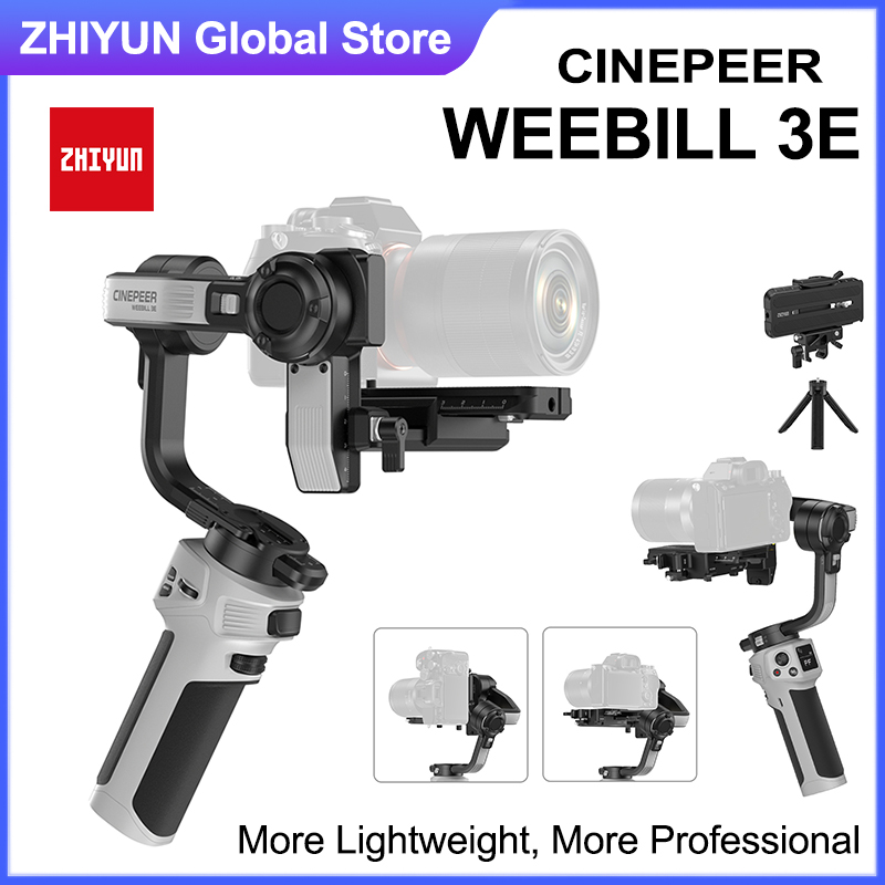 ZHIYUN CINEPEER WEEBILL 3E 3-A - Camera Gimbal Stabilizer 3 Axis Dslr recension och pris