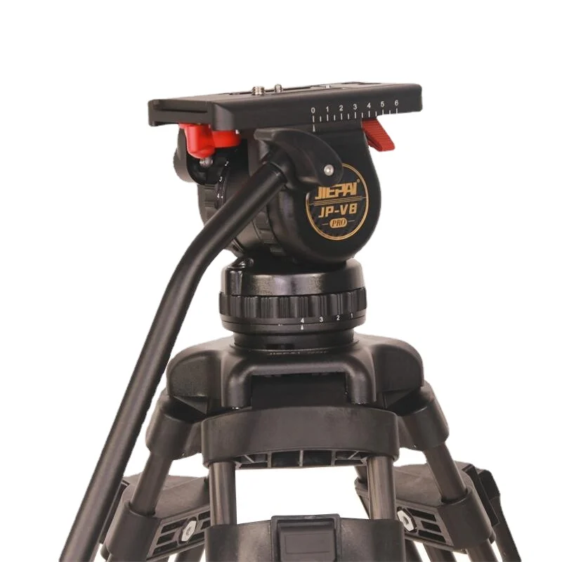 Jeipai VIDEO 8 JP-V8 Pro Fluid - Video Tripod Fluid Head 75Mm recension och pris