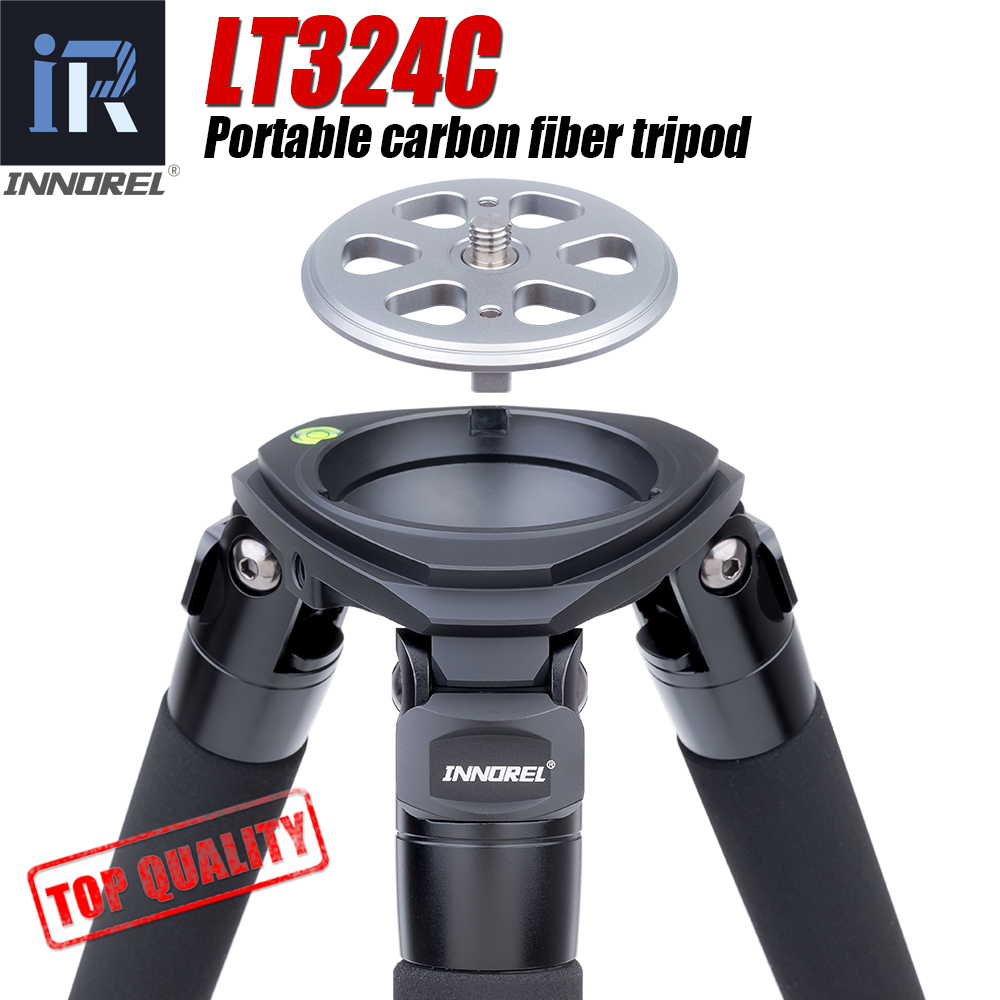 LT324C Portable 10 Layers Carb - Video Tripod Fluid Head 75Mm recension och pris