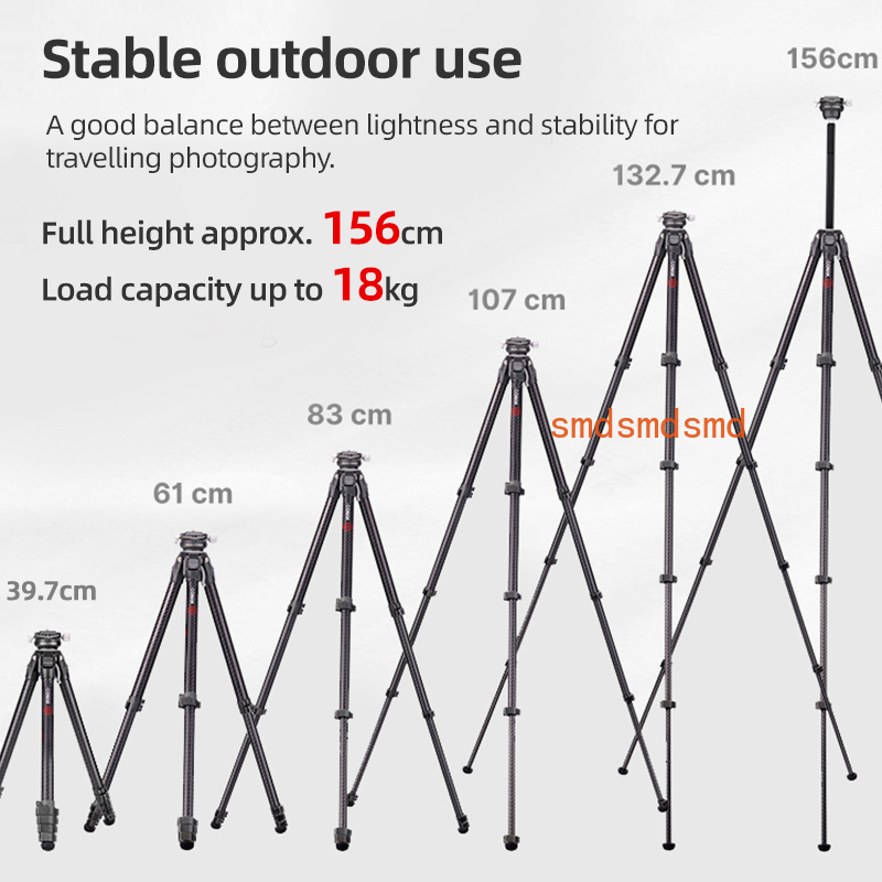 Zero F38 Carbon Fiber Camera T - Video Head Tripod Carbon Fiber recension och pris
