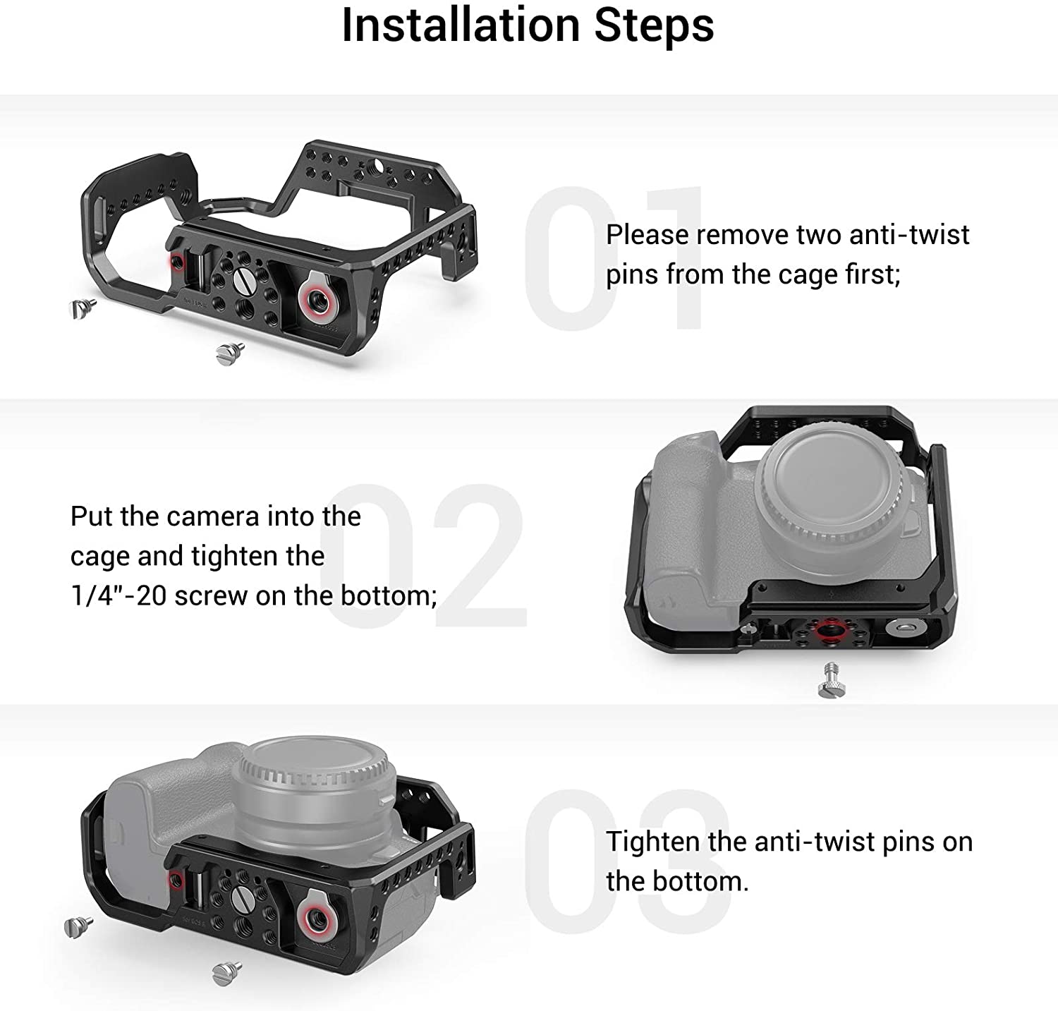 SmallRig Camera Cage for Canon - Camera Cage Rig Dslr recension och pris