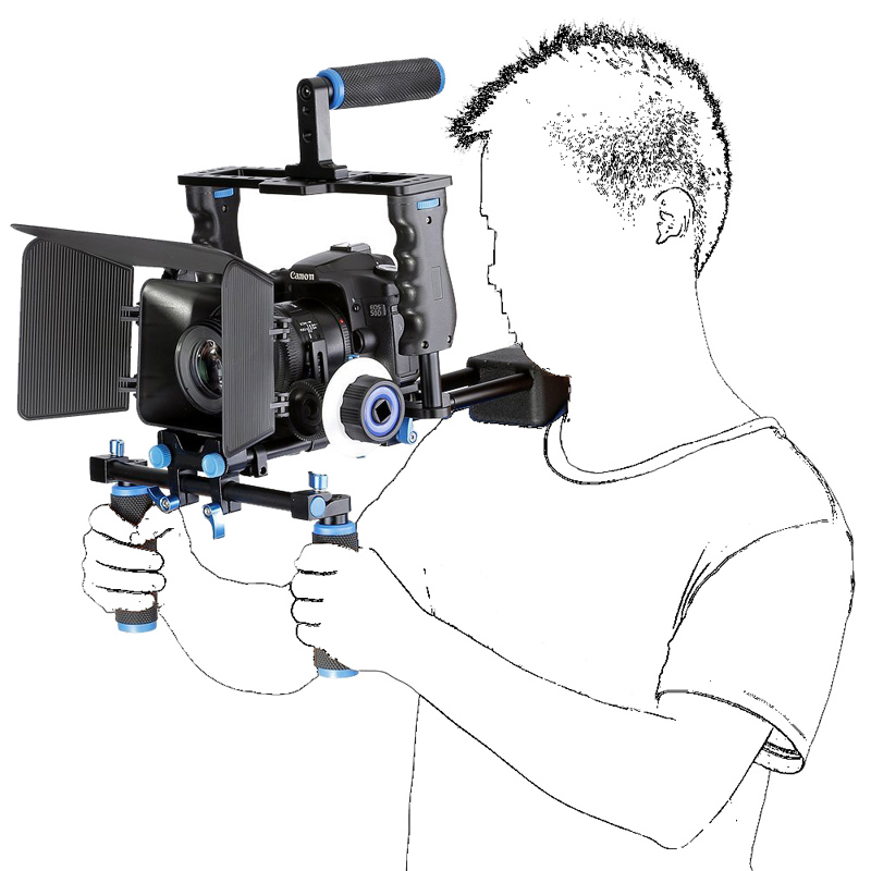 Professional DSLR Rig Shoulder - Camera Shoulder Rig Kit recension och pris