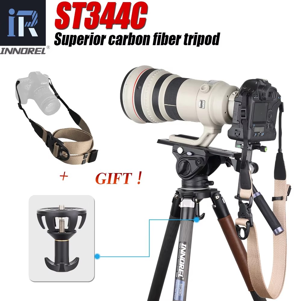 ST344C Professional Heavy Duty - Video Tripod Fluid Head 75Mm recension och pris