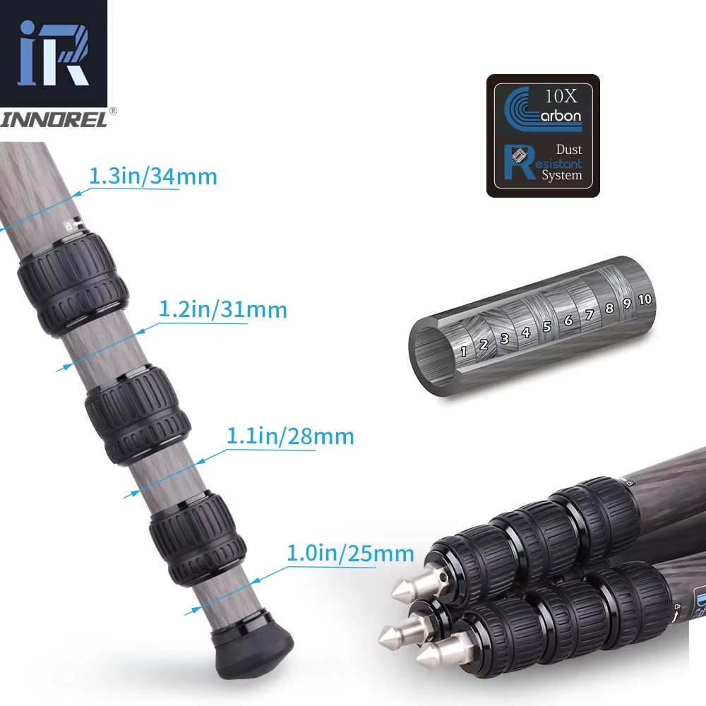 ST344C Professional Heavy Duty - Video Tripod Fluid Head 75Mm recension och pris