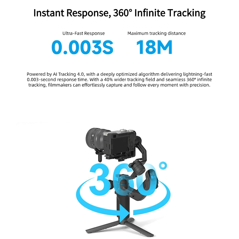 FeiyuTech SCORP Mini 3 Pro Gim - Camera Gimbal Stabilizer 3 Axis Dslr recension och pris