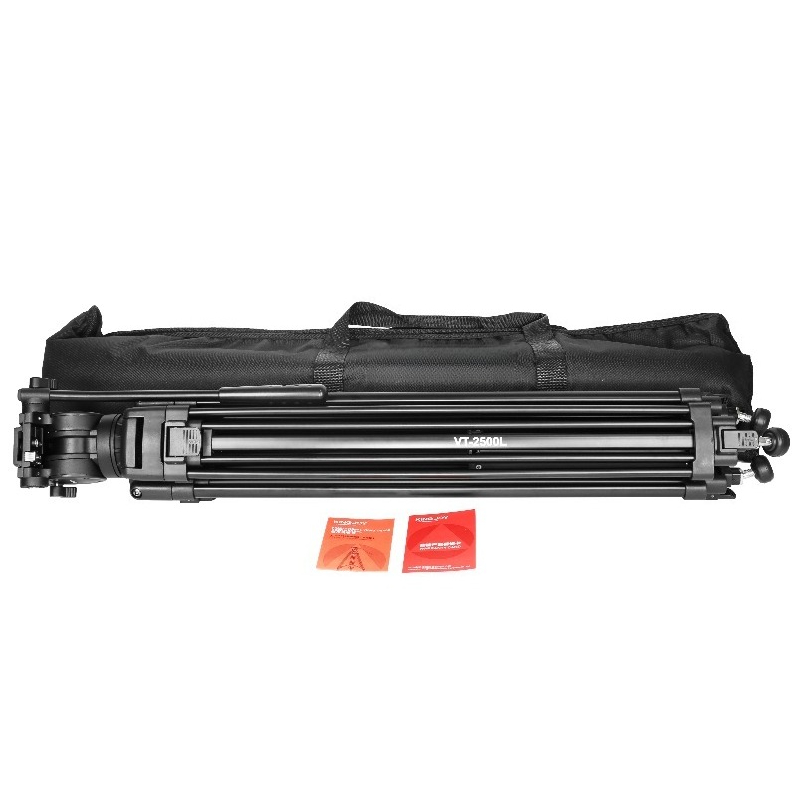 VT-2500L 75mm Bowl Diameter Pr - Video Tripod Fluid Head 75Mm recension och pris