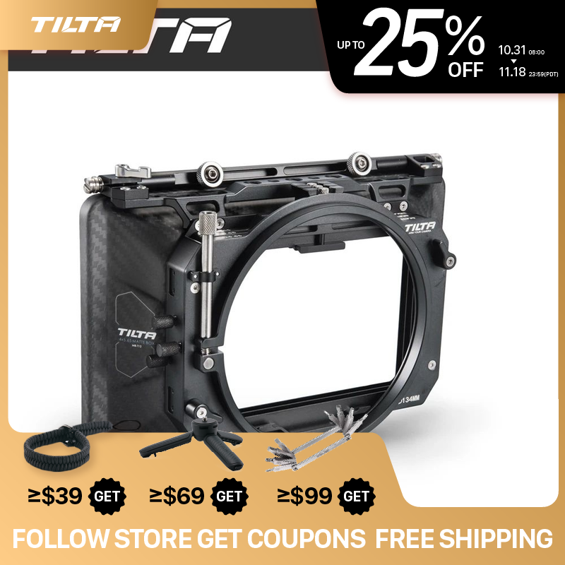 TILTA Matte Box 4x5.65 MB-T12  - Matte Box 4X5.65 recension och pris