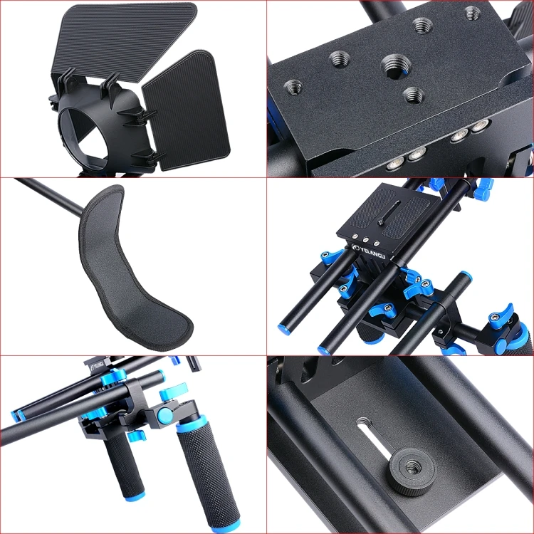 2025 Price  Dual-Handle Camera - Camera Shoulder Rig Kit recension och pris