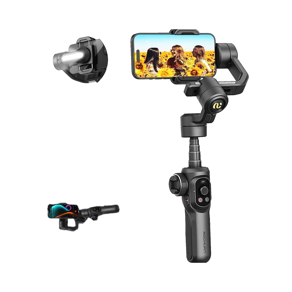 AOCHUAN Smart 2S 3-Axis Handhe - Gimbal Stabilizer For Phone 3 Axis recension och pris