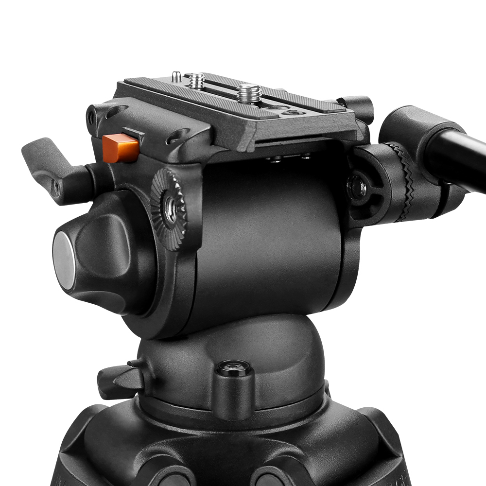 EG03AA Professional Aluminum T - Video Tripod Fluid Head 75Mm recension och pris