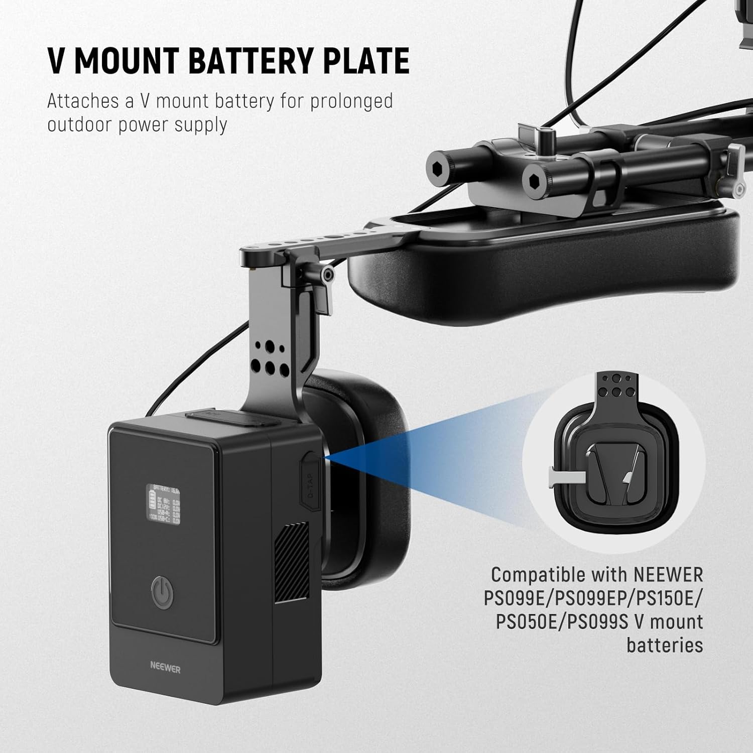NEEWER Self Adjusting Spring L - Camera Shoulder Rig Kit recension och pris