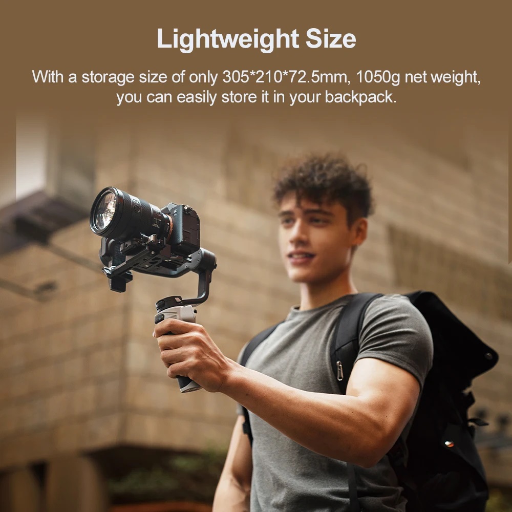 ZHIYUN CINEPEER Weebill 3E 3-A - Camera Gimbal Stabilizer 3 Axis Dslr recension och pris