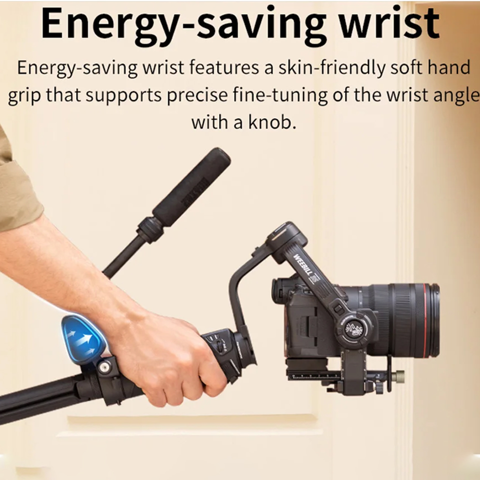 ZHIYUN WEEBILL 3S Handheld Gim - Camera Gimbal Stabilizer 3 Axis Dslr recension och pris