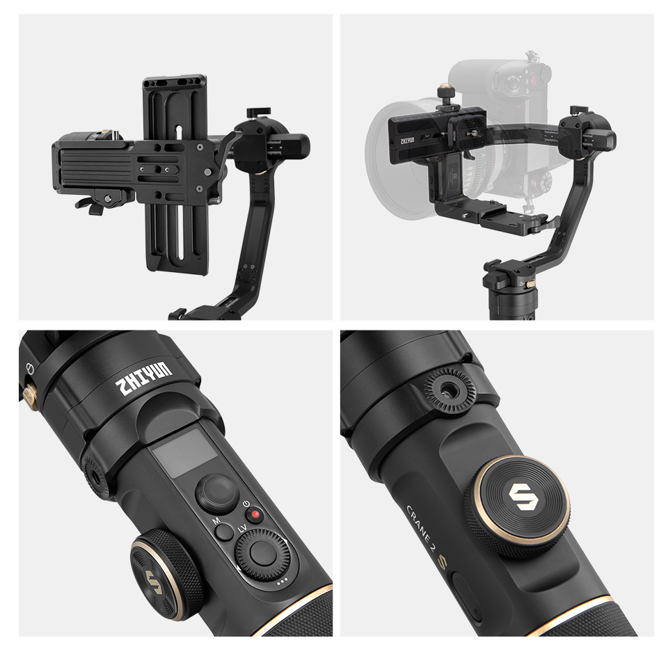 Zhi Yun Crane 2S 3-Axis Handhe - Camera Gimbal Stabilizer 3 Axis Dslr recension och pris