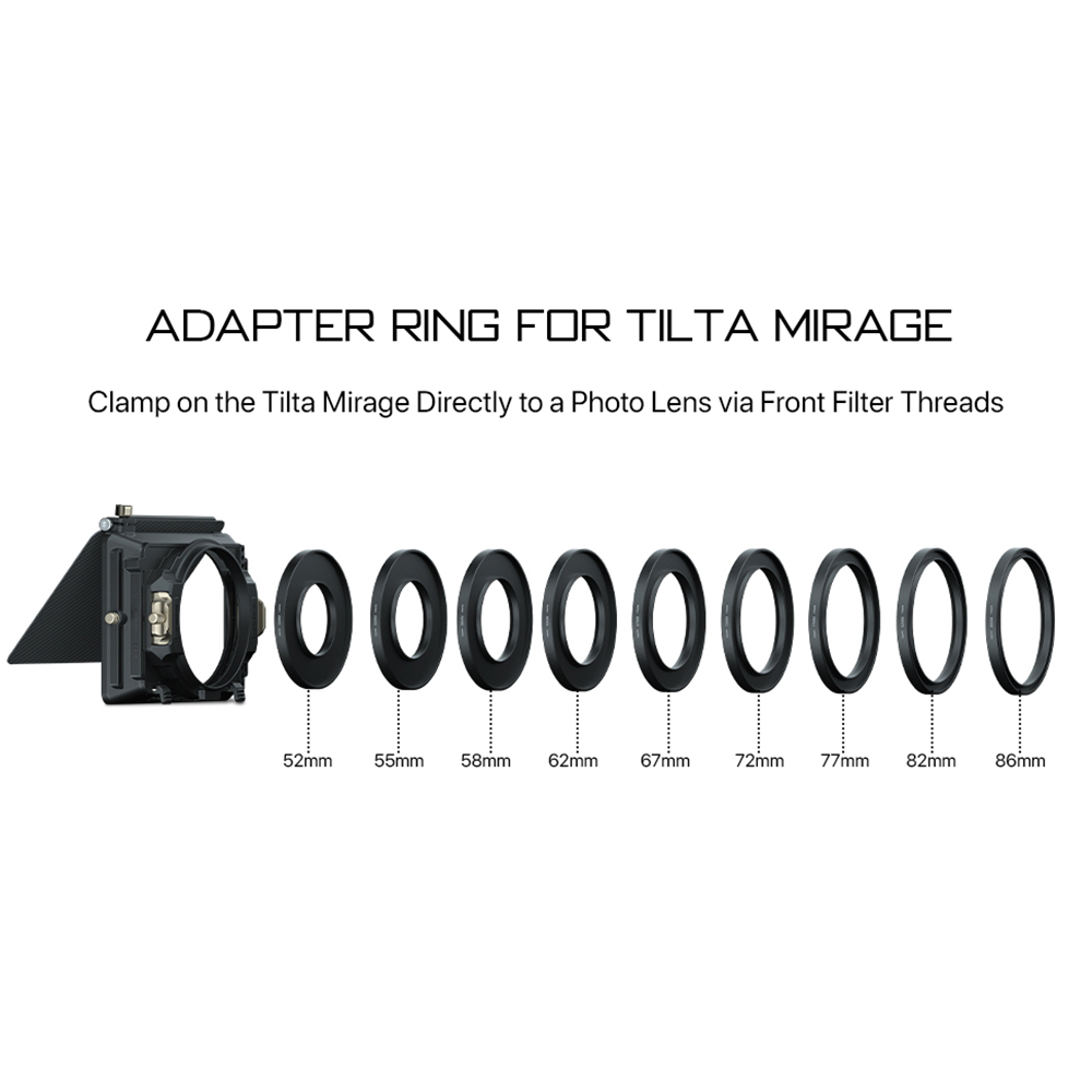 TILTA MB-T16 Lens Adapter Ring - Matte Box 4X5.65 recension och pris