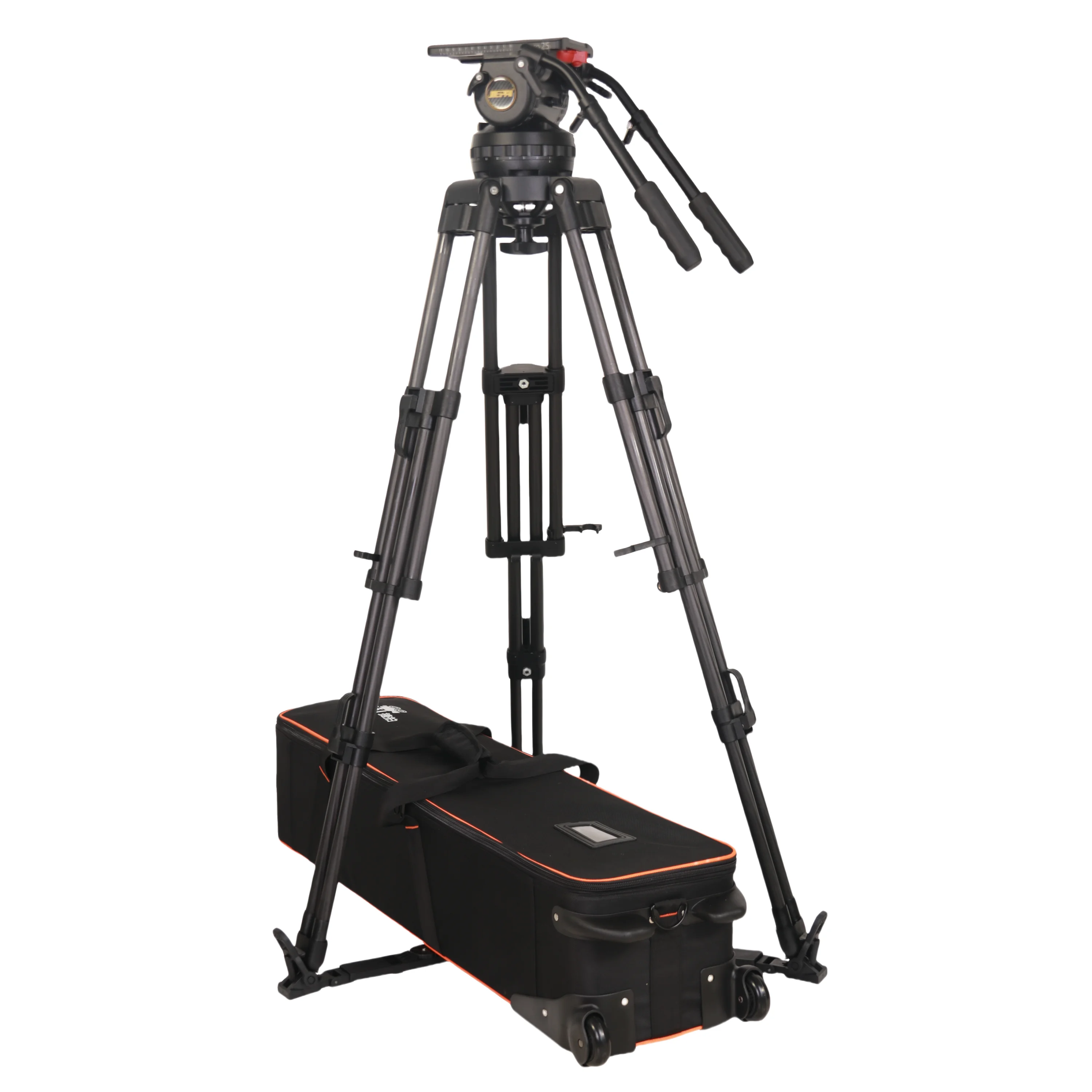JIEPAI JP-V25T 40KG Heavy Duty - Video Head Tripod Carbon Fiber recension och pris