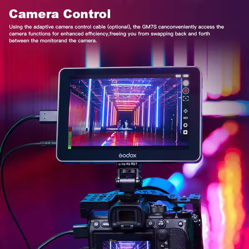 Godox GM7S 7 inch 4K HDMI Ultr - Camera Monitor 7 Inch Hdmi 4K recension och pris
