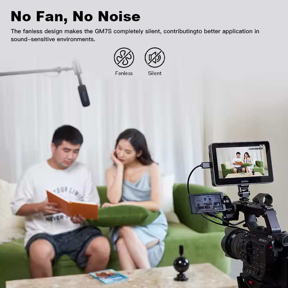 Godox GM7S 4K HDMI 7 inch Ultr - Camera Monitor 7 Inch Hdmi 4K recension och pris
