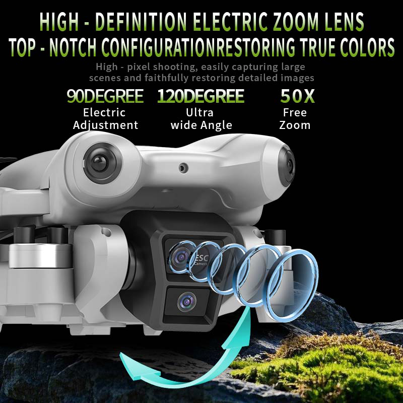 S101 Drone 8K HD Professinal D - Camera Gimbal Stabilizer 3 Axis Dslr recension och pris