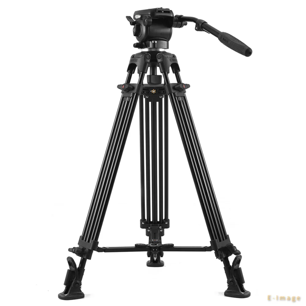 2026 New E-IMAGE EK650 Profess - Video Tripod Fluid Head 75Mm recension och pris